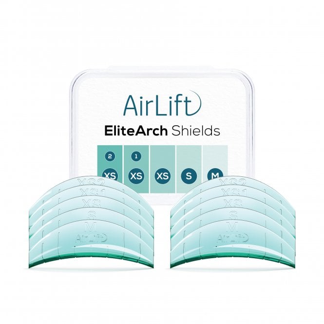 AirLift  EliteArch Lash Lift Shields – 5 Sizes for Short, Straight & Downward Lashes | Clean Root Lift & Smooth Lash Direction