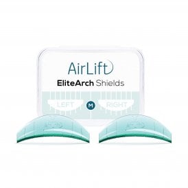 AirLift EliteArch single size lash lift shields 5 pairs for short straight and downward-growing lashes