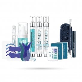 AIRLIFT Korean original lash lift complete kit syringe system with shields, glue balm, tools and serum for professional lash lifting