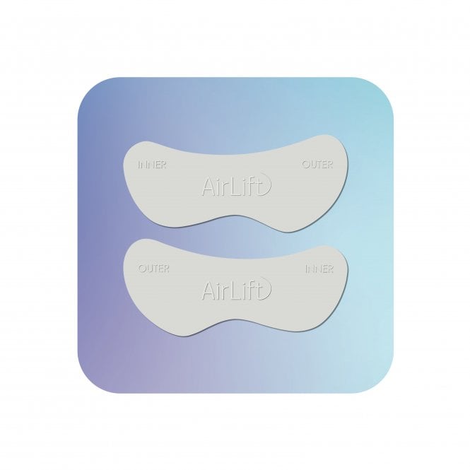 AirLift  Reusable Silicone Under Eye Pads - Velvet White
