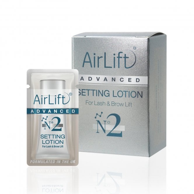 AirLift  Setting Lotion – Step 2 Lash Lift Neutraliser | Professional Lash Lift & Brow Lamination | Cysteamine – 20 Sachets
