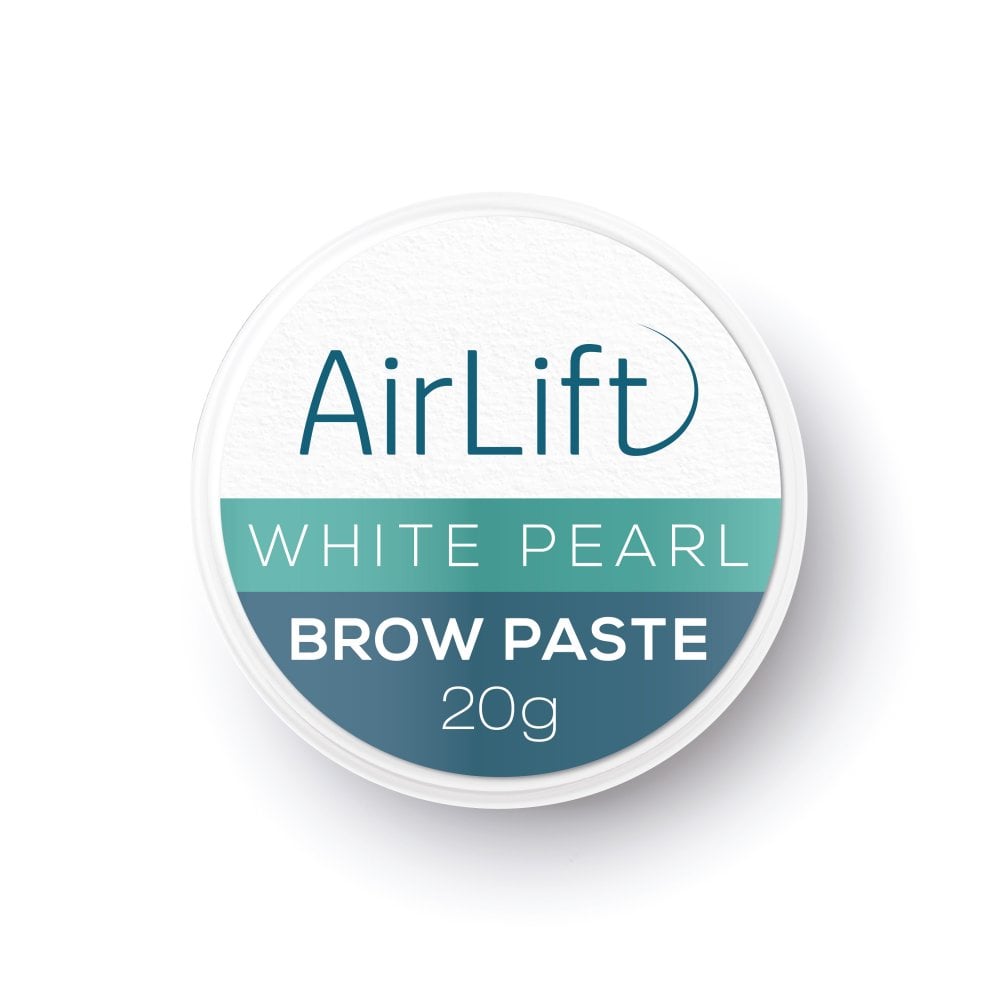 QUEEJOY White Brow Mapping Paste – Konturpaste Für Augenbrauen & Lippen Inkl. 2 Pinsel (20g)