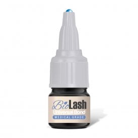 Biolash Universal eyelash extension glue bottle showing medical-grade professional adhesive suitable for classic, lower, and volume lash extensions