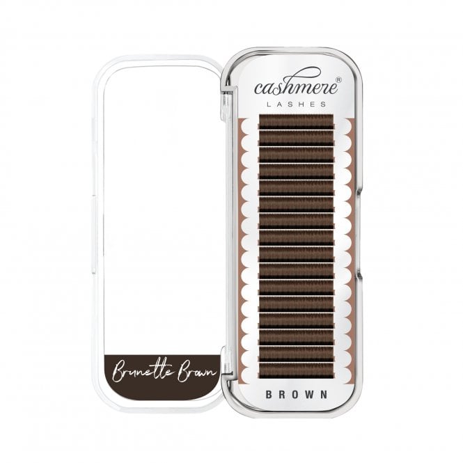 Cashmere Lashes Brown Flat Classic Lash Extensions - Brunette