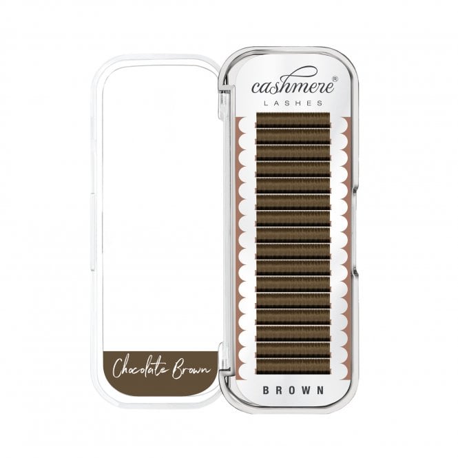 Cashmere Lashes Brown Flat Classic Lash Extensions - Chocolate