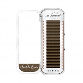 Brown Flat Classic Lash Extensions - Chocolate