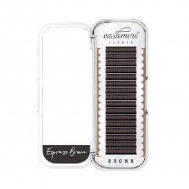 Brown Flat Classic Lash Extensions - Espresso