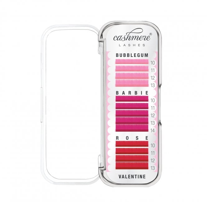 Cashmere Lashes Cashmere Coloured Lash Extension Valentine Palette