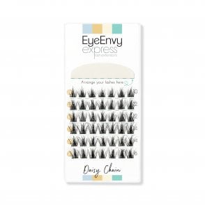 EyeEnvy Express Wimpernverlängerungen – Aus Kunstnerz, 13 Mm, 80 Cluster, Für Zu Hause