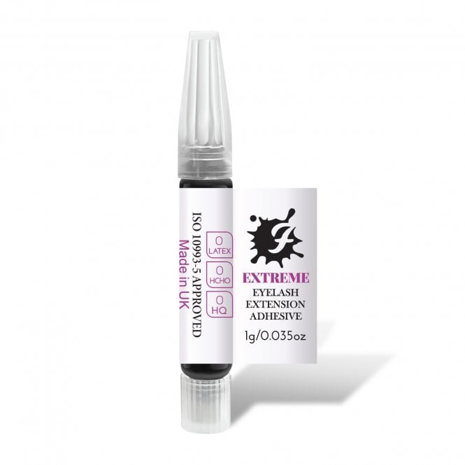 FairyFix  Extreme Black Eyelash Extension Glue Sample 1g – UK-Made High-Strength Bond | LashArt