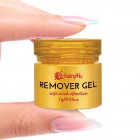 FairyFix Remover Gel 7g, UK-made professional gel remover designed for controlled eyelash extension adhesive removal with precise, non-run gel application.