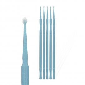 LashArt 1.5mm micro brush applicators for lash primer bonder and professional lash preparation