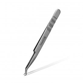 NANOGRIP fibre tip precision eyelash extension tweezers with ultra-compact 3 mm tip