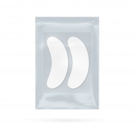 LashArt BALANCE bio-hydrogel eye pads for eyelash extensions, professional under-eye pads for almond eyes, wide-set eyes and flat cheekbones (10 pairs).