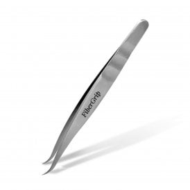 LashArt FiberGrip Volume Lash Tweezers for Handmade Volume Fan Creation, Secure Fan Pickup and Volume Lash Styling