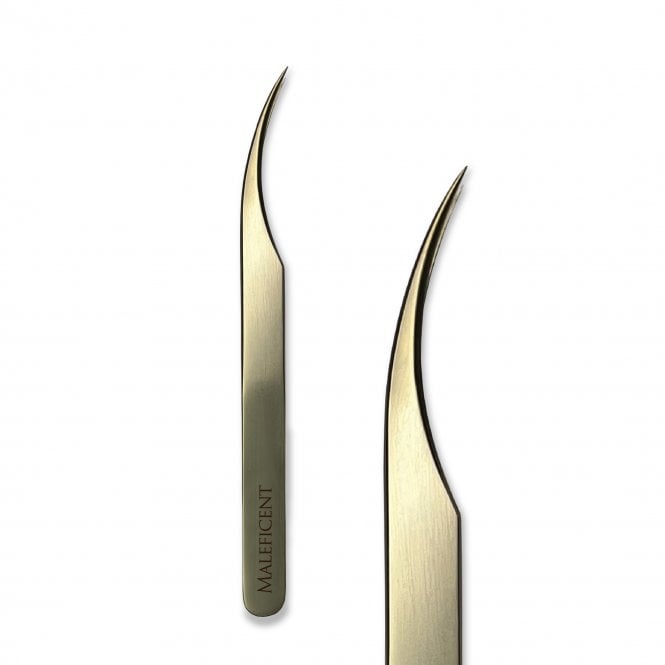 LashArt  MALEFICIENT Curved Lash Isolation Tweezers