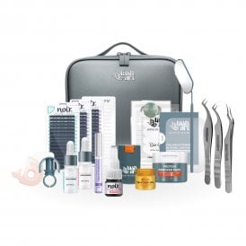 LashArt Professional Russian & Mega Volume Lash Extension Kit with 0.07 0.05 0.04 Volume Lashes and UK-Made Adhesive