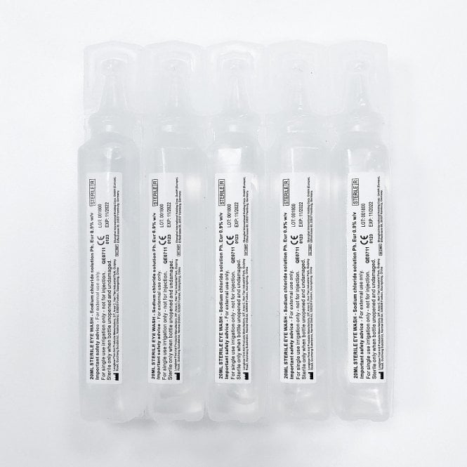 LashArt  Sterile Individual Eye Wash Pods 5pcs