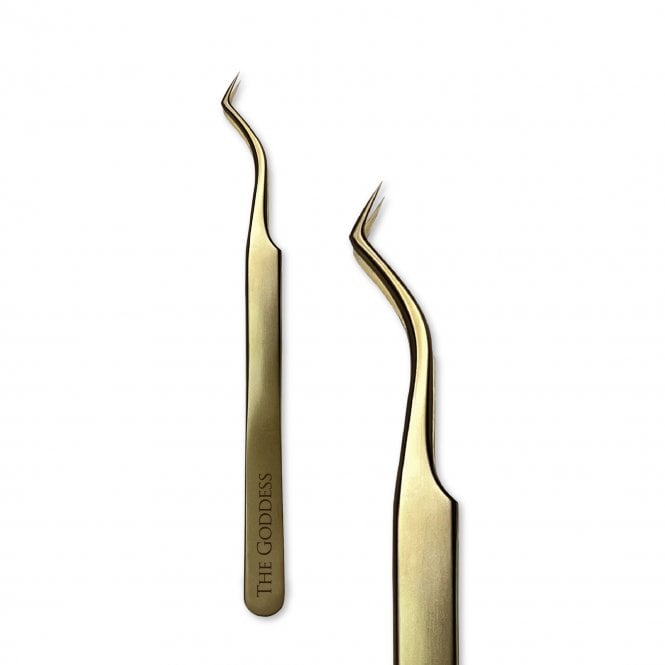 LashArt  THE GODDESS 45 Degree Double Angle Volume Lash Tweezers