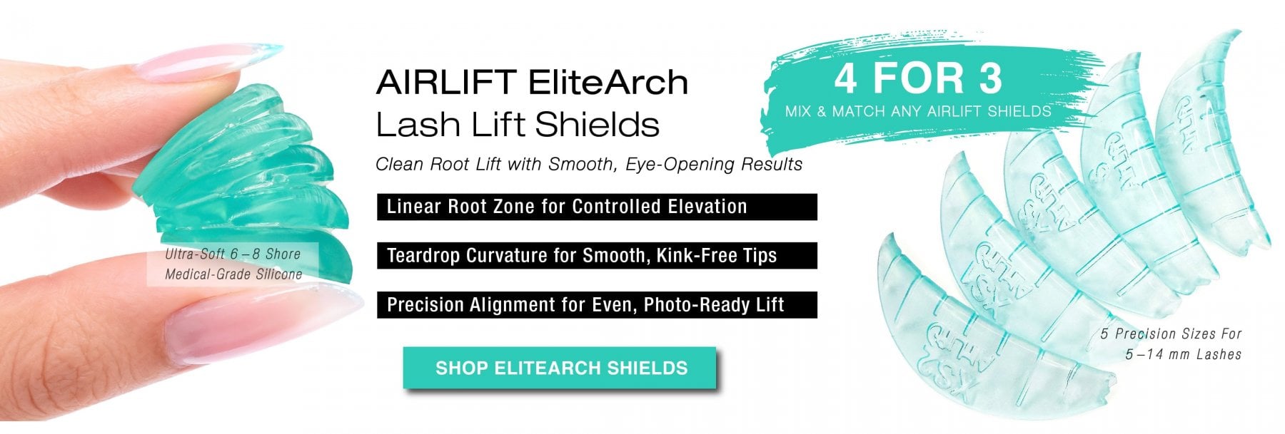 Airlift EliteArch Lash Lift Shields