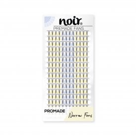 Noir Volume Lashes 0.05 10D Promade Narrow Lash Fans Long Stem
