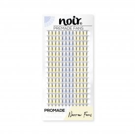 Noir Volume Lashes 0.05 9D Promade Narrow Lash Fans Long Stem