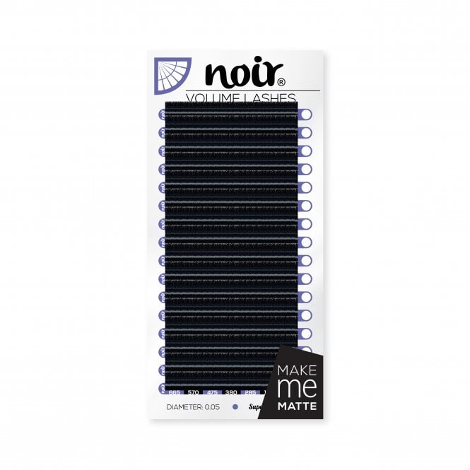 Noir Volume Lashes 0.05 Matte Mega Volume Lash Extensions