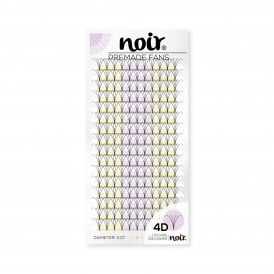 Noir Volume Lashes 0.07 4D Premade Lash Fans Short Stem