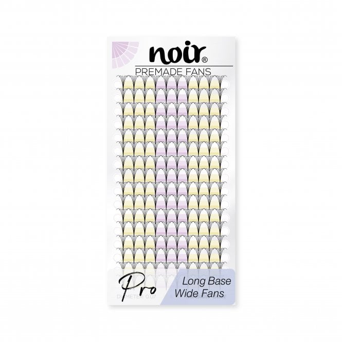 Noir Volume Lashes 0.07 6D Long Stem Premade Lash Fans | Eyelash Extensions | LashArt UK
