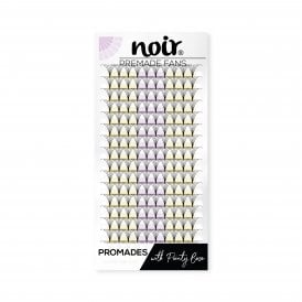 Noir Volume Lashes 0.07 6D Promade Wide Lash Fans Short Stem