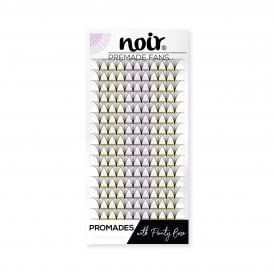 Noir Volume Lashes 0.07 7D Promade Wide Lash Fans Short Stem