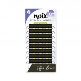 Brown Easy Fan Lashes 0.05 Mega Volume Lashes - Toffee