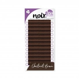 Brown Easy Fan Lashes 0.07 Russian Volume Lashes - Chestnut