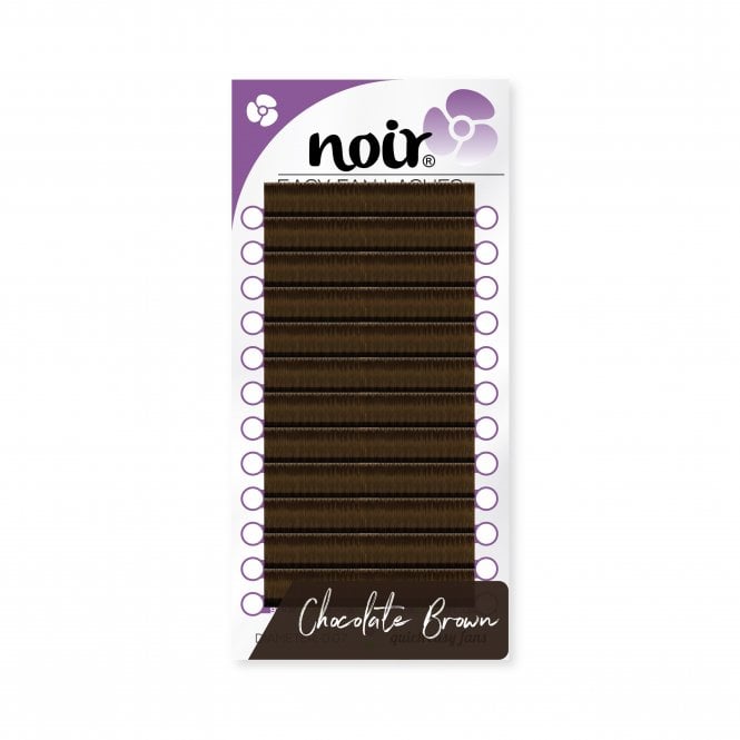 Noir Volume Lashes Brown Easy Fan Lashes 0.07 Russian Volume Lashes - Chocolate