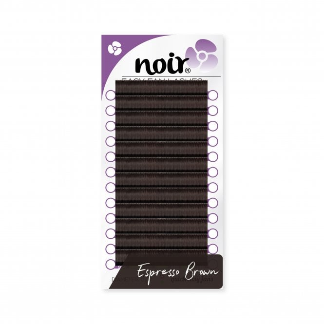 Noir Volume Lashes Brown Easy Fan Lashes 0.07 Russian Volume Lashes - Espresso