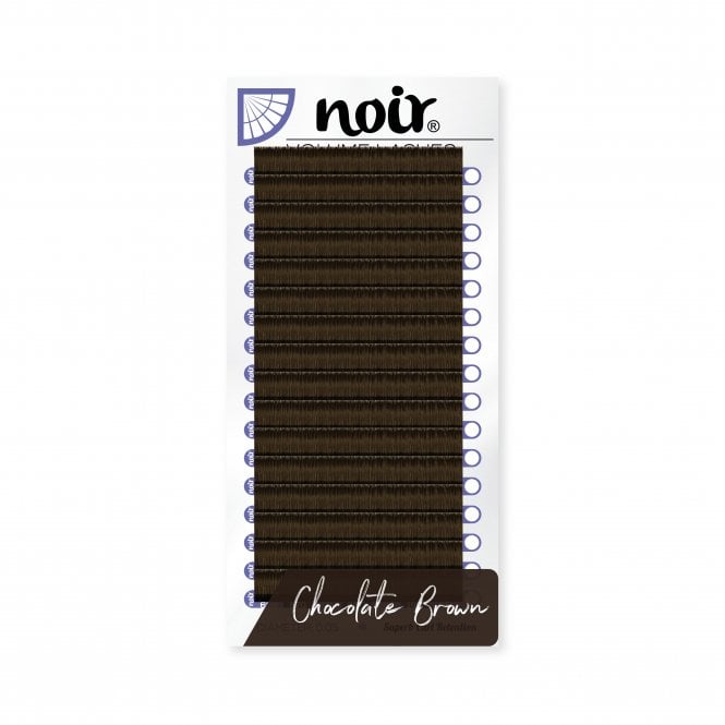 Noir Volume Lashes Brown Mega Volume Lash Extensions 0.05 Faux Mink - Chocolate