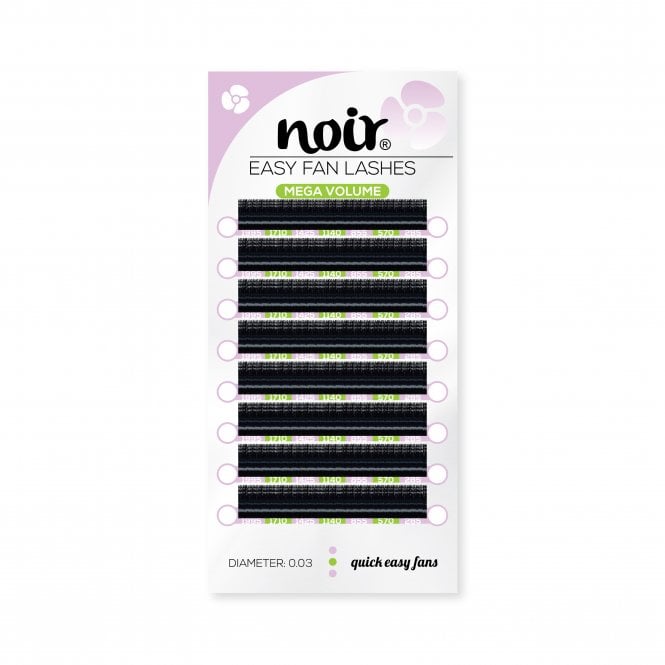 Noir Volume Lashes Easy Fan Lashes 0.03 Mega Volume Eyelash Extensions