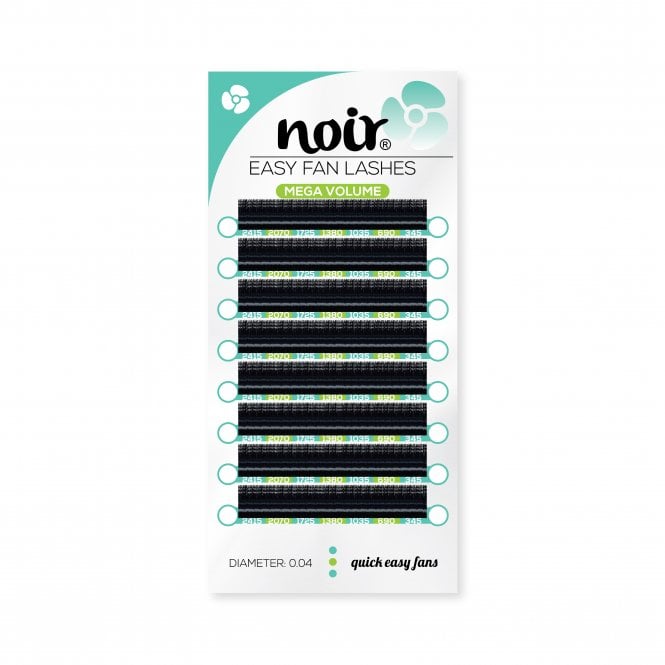Noir Volume Lashes Easy Fan Lashes 0.04 Mega Volume Eyelash Extensions