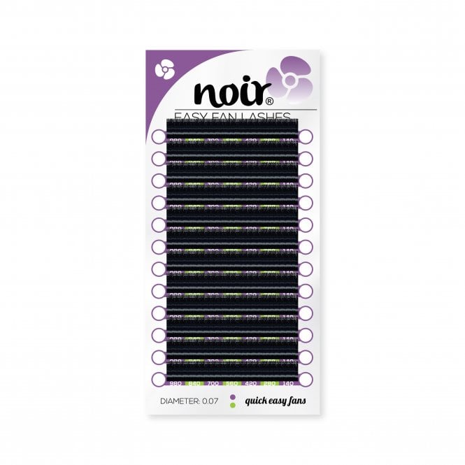 Noir Volume Lashes Easy Fan Lashes 0.07 Russian Volume Eyelash Extensions