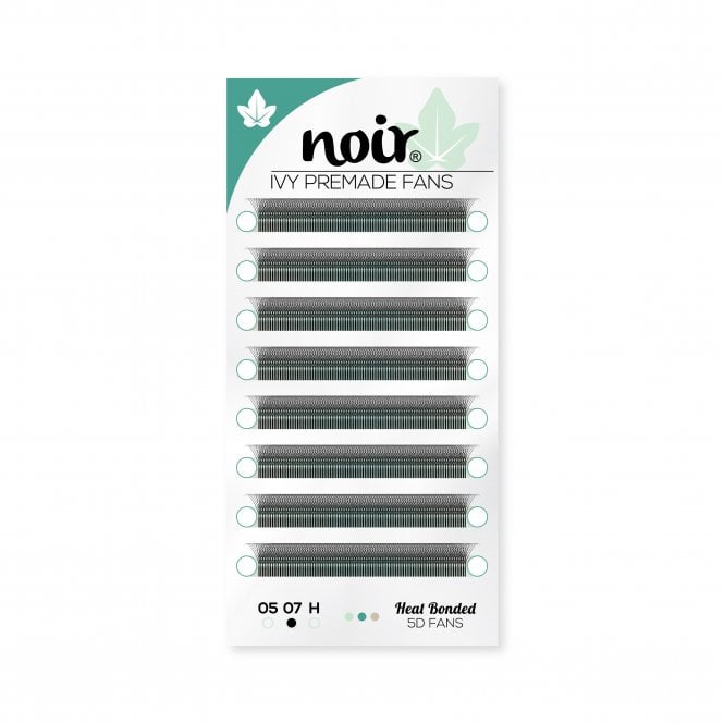 Noir Volume Lashes Ivy 0.07 6D Premade Lash Fans