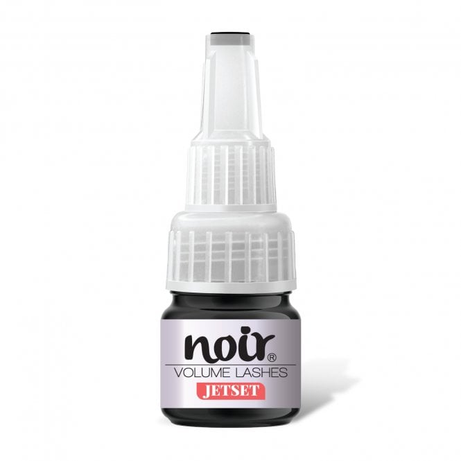 Noir Volume Lashes  JetSet Eyelash Extension Glue 5g – Ultra-Fast Defined Bond for Speed Volume & Mega Volume Lash Sets | LashArt
