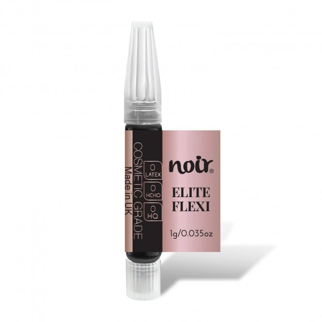 Noir Volume Lashes Noir Elite Flexi Black Eyelash Extension Glue Sample 1g – UK-Made Flexible Precision Bond | LashArt