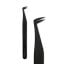 RAVEN 90 Degree Angled Fiber Tip Lash Tweezers