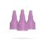 LashArt Replacement Glue Nozzle Cap – 3 Pack (Lilac Pink)