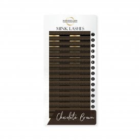 Brown Classic Lash Extensions Mix Tray - Chocolate