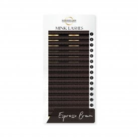 Brown Classic Lash Extensions Mix Tray - Espresso